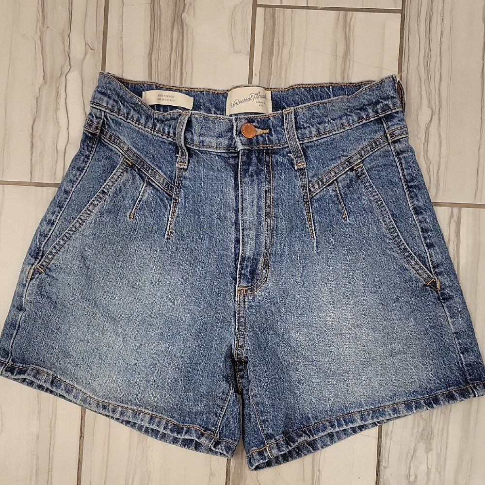 Women's Blue Denim Shorts